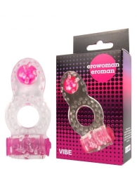 Прозрачное эрекционное кольцо Erowoman-Eroman - Erowoman-Eroman - в Набережных Челнах купить с доставкой