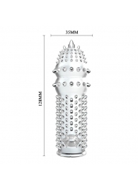 Закрытая прозрачная насадка Crystal sleeve - 14,2 см. - Erowoman-Eroman - в Набережных Челнах купить с доставкой