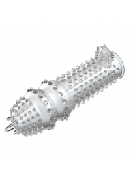Закрытая прозрачная насадка Crystal sleeve - 14,2 см. - Erowoman-Eroman - в Набережных Челнах купить с доставкой