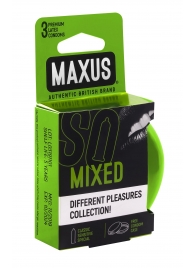 Презервативы в железном кейсе MAXUS Mixed - 3 шт. - Maxus - купить с доставкой в Набережных Челнах