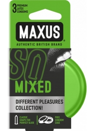 Презервативы в железном кейсе MAXUS Mixed - 3 шт. - Maxus - купить с доставкой в Набережных Челнах