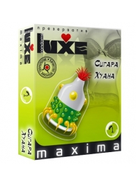 Презерватив LUXE Maxima  Сигара Хуана  - 1 шт. - Luxe - купить с доставкой в Набережных Челнах