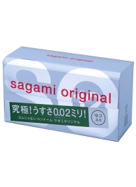 Ультратонкие презервативы Sagami Original - 12 шт. - Sagami - купить с доставкой в Набережных Челнах