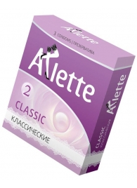 Классические презервативы Arlette Classic - 3 шт. - Arlette - купить с доставкой в Набережных Челнах