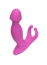 Розовый стимулятор простаты с усиками - 15 см. - 4sexdreaM - в Набережных Челнах купить с доставкой