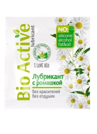 Пробник лубриканта на водной основе Bio Active - 3 гр. - Биоритм - купить с доставкой в Набережных Челнах