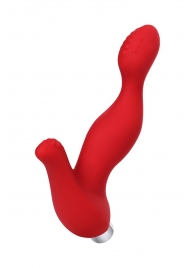 Красный силиконовый вибростимулятор простаты Proman - 12,5 см. - ToyFa - в Набережных Челнах купить с доставкой