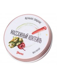 Массажная свеча «Массажный коктейль» с ароматом пина колады - 30 мл. - ToyFa - купить с доставкой в Набережных Челнах