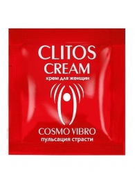 Пробник возбуждающего крема для женщин Clitos Cream - 1,5 гр. - Биоритм - купить с доставкой в Набережных Челнах