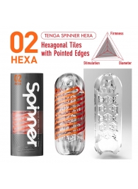 Мастурбатор SPINNER Hexa - Tenga - в Набережных Челнах купить с доставкой