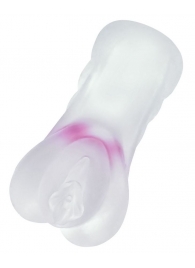 Прозрачный реалистичный мастурбатор Juicy Pussy Crystal Rose - ToyFa - в Набережных Челнах купить с доставкой