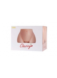 Мастурбатор-полуторс Cherry с вибрацией и двумя любовными тоннелями - KOKOS - в Набережных Челнах купить с доставкой