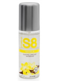 Лубрикант на водной основе Stimul8 Flavored Lube с ванильным ароматом - 125 мл. - Stimul8 - купить с доставкой в Набережных Челнах
