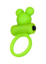 Зеленое виброкольцо на пенис A-Toys - A-toys - в Набережных Челнах купить с доставкой