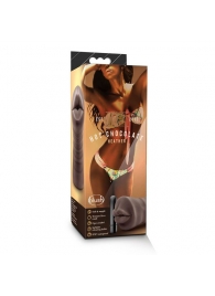 Коричневый мастурбатор-ротик Heather - Blush Novelties - в Набережных Челнах купить с доставкой