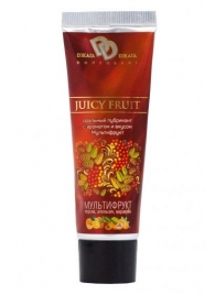 Интимный съедобный лубрикант JUICY FRUIT с ароматом фруктов - 30 мл. - БиоМед - купить с доставкой в Набережных Челнах