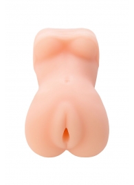 Телесный мастурбатор в виде женской фигурки - Toyfa Basic - в Набережных Челнах купить с доставкой