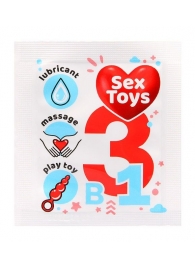 Гель-лубрикант на водной основе Sex Toys - 4 гр. - Биоритм - купить с доставкой в Набережных Челнах