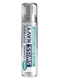 Очищающая пенка для игрушек и тела Swiss Navy Toy   Body Cleaner Foamer - 207 мл. - Swiss navy - купить с доставкой в Набережных Челнах