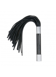 Черная плеть Easytoys Flogger With Metal Grip - 38 см. - Easy toys - купить с доставкой в Набережных Челнах