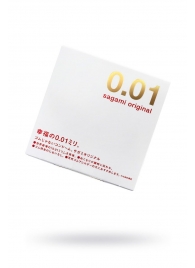 Супертонкий презерватив Sagami Original 0.01 - 1 шт. - Sagami - купить с доставкой в Набережных Челнах