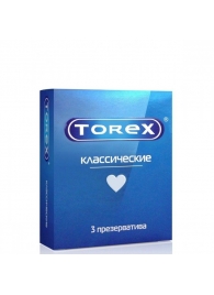 Гладкие презервативы Torex  Классические  - 3 шт. - Torex - купить с доставкой в Набережных Челнах