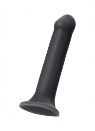 Черный фаллос на присоске Silicone Bendable Dildo XL - 20 см. - Strap-on-me - купить с доставкой в Набережных Челнах