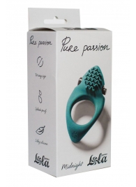 Зеленое эрекционное виброкольцо Pure Passion Midnight - Lola Games - в Набережных Челнах купить с доставкой