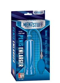 Синяя вакуумная помпа MENZSTUFF PENIS ENLARGER - Dream Toys - в Набережных Челнах купить с доставкой