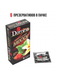 Ароматизированные презервативы DOMINO  Ароматный микс  - 6 шт. - Domino - купить с доставкой в Набережных Челнах