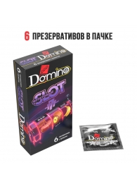 Ароматизированные презервативы DOMINO  Фруктовый слот  - 6 шт. - Domino - купить с доставкой в Набережных Челнах