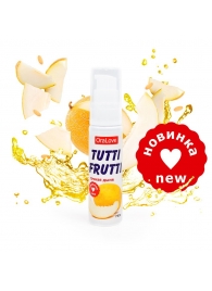 Гель-смазка Tutti-frutti со вкусом сочной дыни - 30 гр. - Биоритм - купить с доставкой в Набережных Челнах