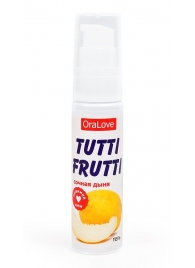 Гель-смазка Tutti-frutti со вкусом сочной дыни - 30 гр. - Биоритм - купить с доставкой в Набережных Челнах