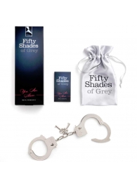 Металлические наручники Metal Handcuffs - Fifty Shades of Grey - купить с доставкой в Набережных Челнах