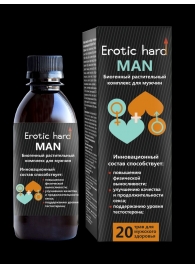Мужской биогенный концентрат для усиления эрекции Erotic hard Man - 250 мл. - Erotic Hard - купить с доставкой в Набережных Челнах