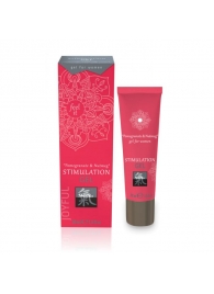 Возбуждающий интимный гель для двоих STIMULATION GEL Pomegranate   Nutmeg - 30 мл. - Shiatsu - купить с доставкой в Набережных Челнах