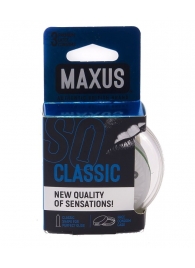 Классические презервативы в пластиковом кейсе MAXUS Classic - 3 шт. - Maxus - купить с доставкой в Набережных Челнах