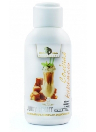 Интимный гель-смазка JUICY FRUIT с ароматом солёной карамели - 100 мл. - БиоМед - купить с доставкой в Набережных Челнах