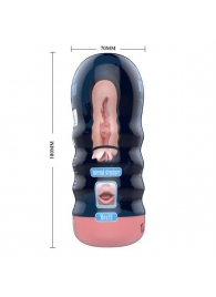 Мастурбатор-ротик Vacuum Cup Masturbator - Baile - в Набережных Челнах купить с доставкой
