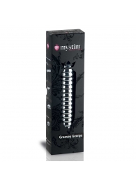 Рельефный фаллос для интенсивного электросекса Groovey George - 20 см. - MyStim - купить с доставкой в Набережных Челнах