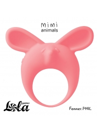 Оранжевое эрекционное кольцо Fennec Phil - Lola Games - в Набережных Челнах купить с доставкой