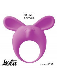 Фиолетовое эрекционное кольцо Fennec Phil - Lola Games - в Набережных Челнах купить с доставкой