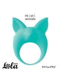 Зеленое эрекционное кольцо Kitten Kyle - Lola Games - в Набережных Челнах купить с доставкой