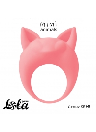 Оранжевое эрекционное кольцо Lemur Remi - Lola Games - в Набережных Челнах купить с доставкой