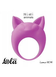 Фиолетовое эрекционное кольцо Lemur Remi - Lola Games - в Набережных Челнах купить с доставкой
