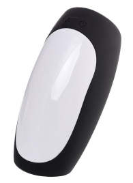 Черно-белый перезаряжаемый мастурбатор Erotist Hailstorm - Erotist Adult Toys - в Набережных Челнах купить с доставкой