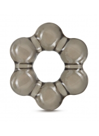 Дымчатое эрекционное кольцо Stay Hard Thick Bead Cock Ring - Blush Novelties - в Набережных Челнах купить с доставкой