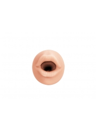 Телесный мастурбатор-ротик Sweet Lips - Lola Games - в Набережных Челнах купить с доставкой