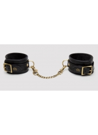 Черные оковы на ноги Bound to You Faux Leather Ankle Cuffs - Fifty Shades of Grey - купить с доставкой в Набережных Челнах
