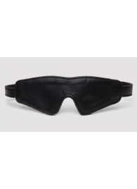 Черная плотная маска на глаза Bound to You Faux Leather Blindfold - Fifty Shades of Grey - купить с доставкой в Набережных Челнах